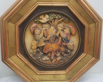 Excellent ANRI Juan Ferrandiz Hand Carved 'spring Dance' Jubilee