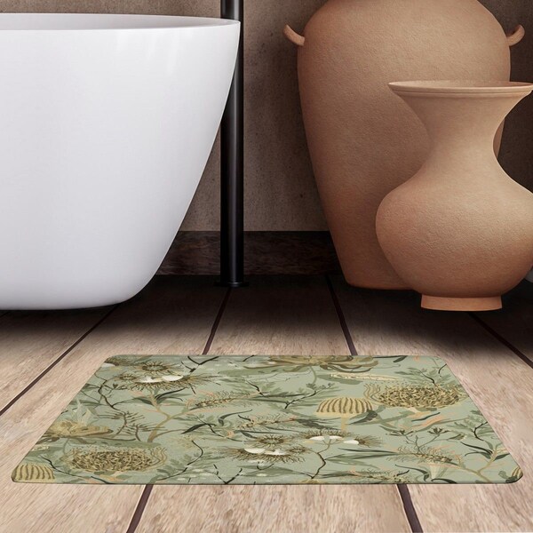 Moss Bath Mat Etsy
