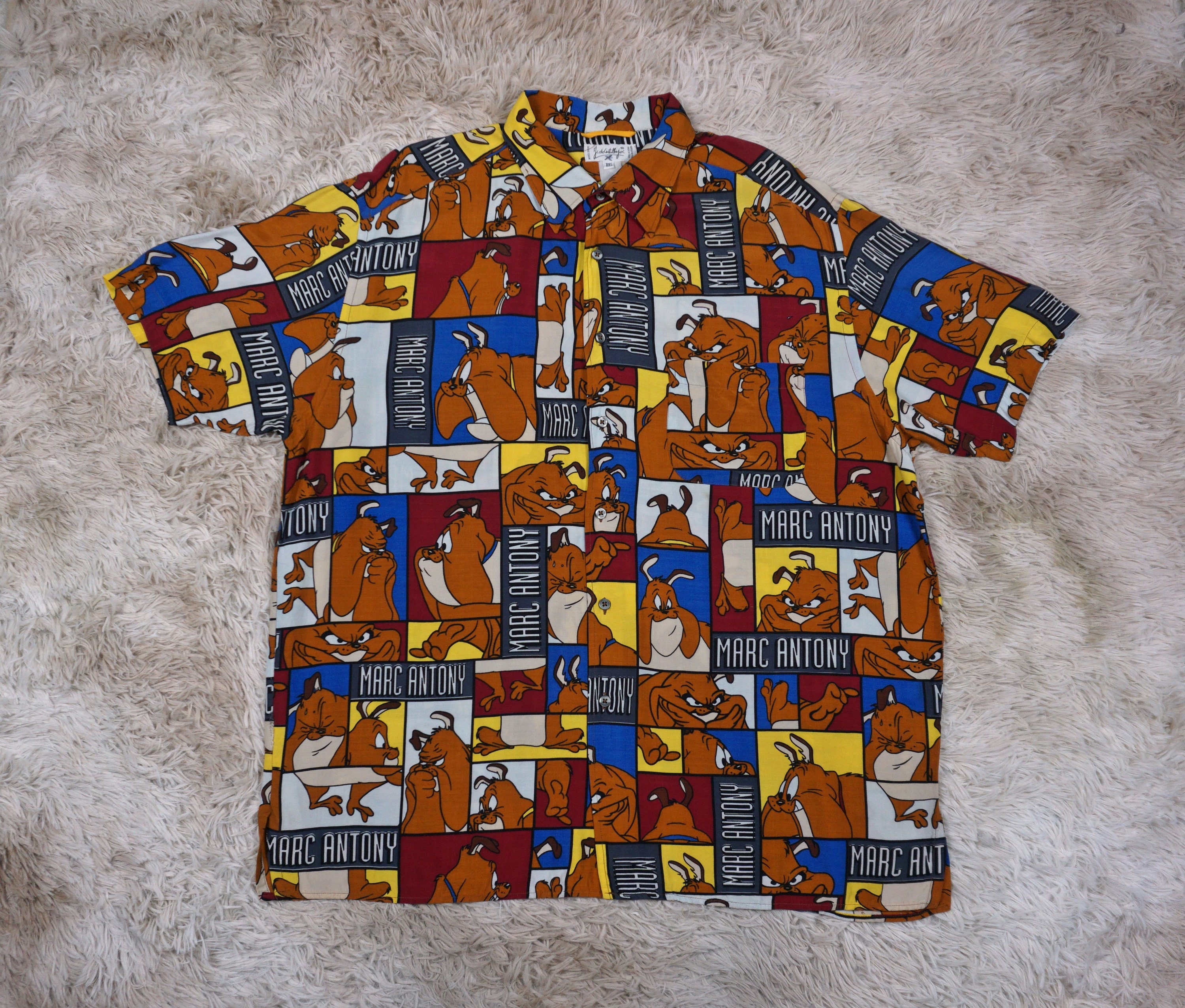 Vintage 90's Jeans Charles De Castelbajac Shirt Men XXL