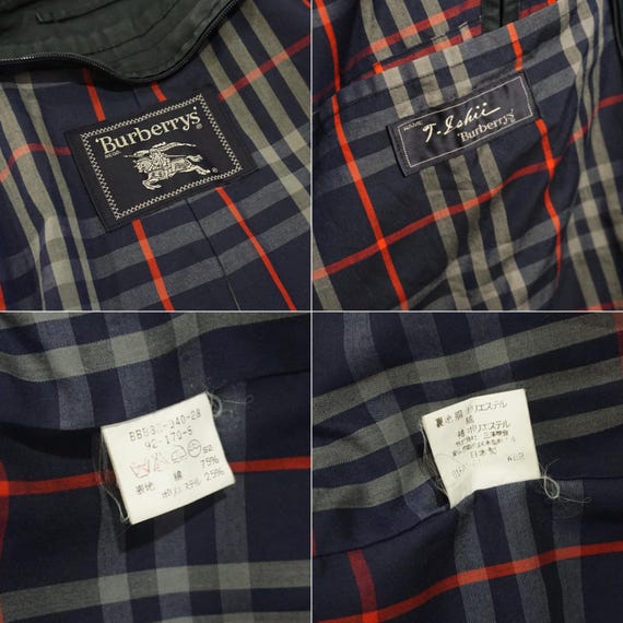 Vintage 90s Burberrys Faded Blue Trench Coat – Made in Japan