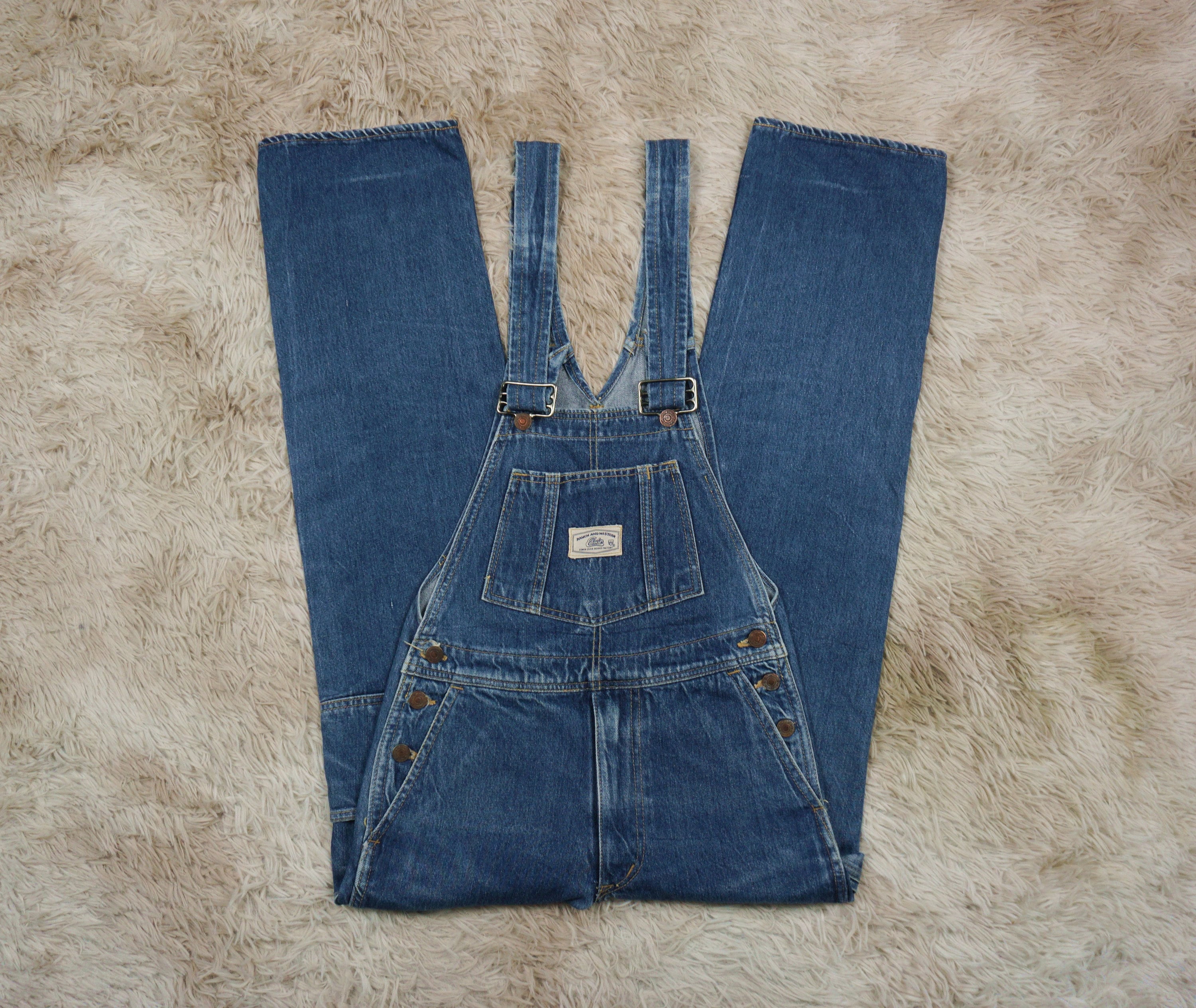 Raw hotsell denim overalls