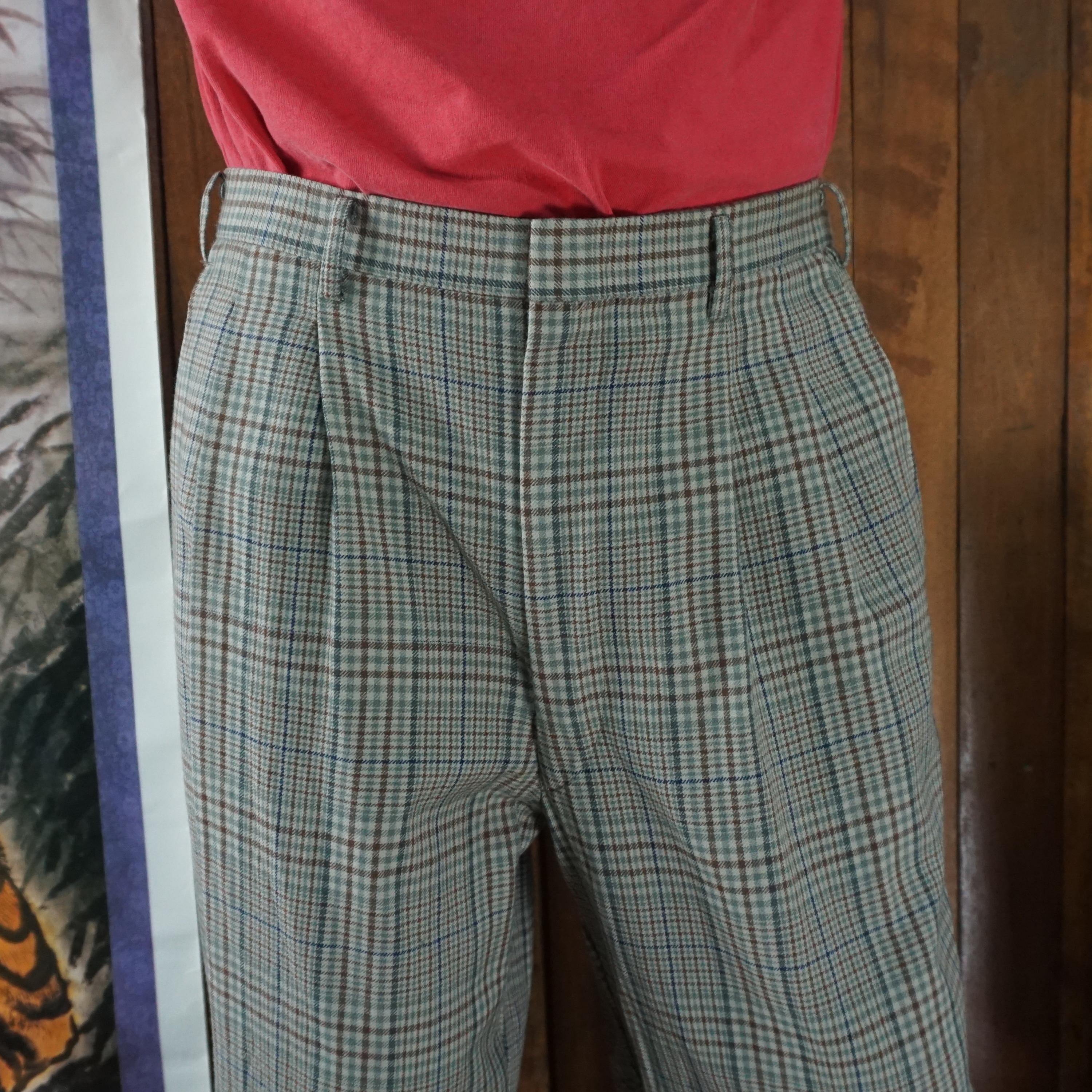 パンツ 80s vintage JAPAN wool poly Slacks pants il_fullxfull.6756824550_o2sa.jpg