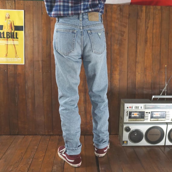 GUESS ジーンズ　90年代　GEORGES MARCIANO Vintage 90s Georges Marciano GUESS Jeans Distressed 34 Made