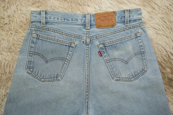 Vintage 90's Levi's 501 Jeans Waist 28 Student Fi… - image 4
