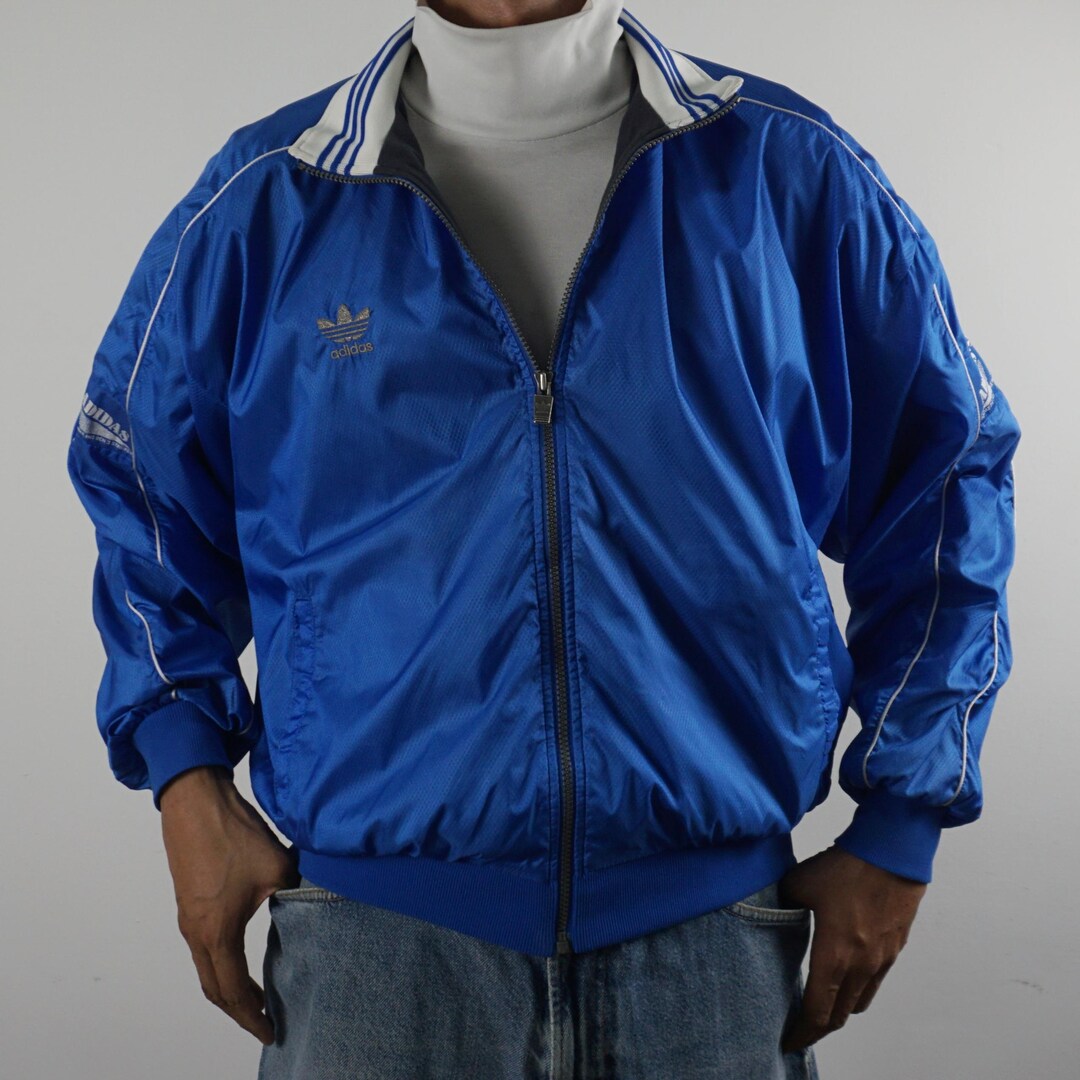 【90s】DESCENTE adidas track jacket 1990s Vintage Adidas Special Edition Track Jacket Descente