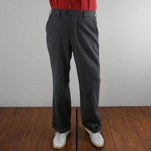 パンツ 1980s vintage JAPAN wool Slacks pants Vintage 80's Japan Tailor Made Pure Wool Slacks Pants Mid