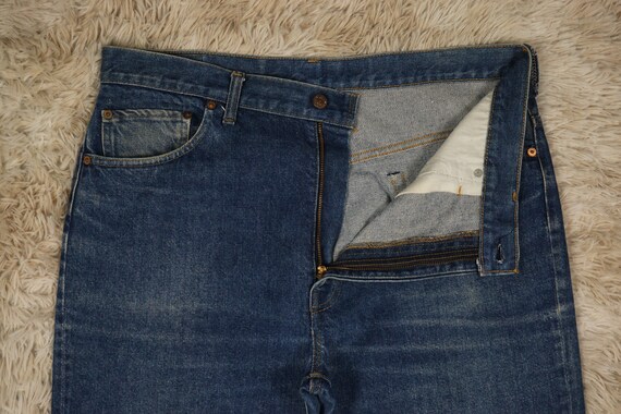 Vintage 70's Levi's 517 Jeans Waist Size 37 Distr… - image 5