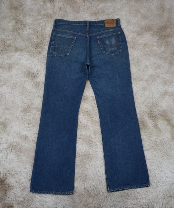 Vintage 70's Levi's 517 Jeans Waist Size 37 Distr… - image 2