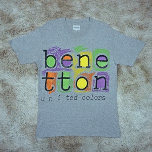 Benetton T Shirt - Etsy