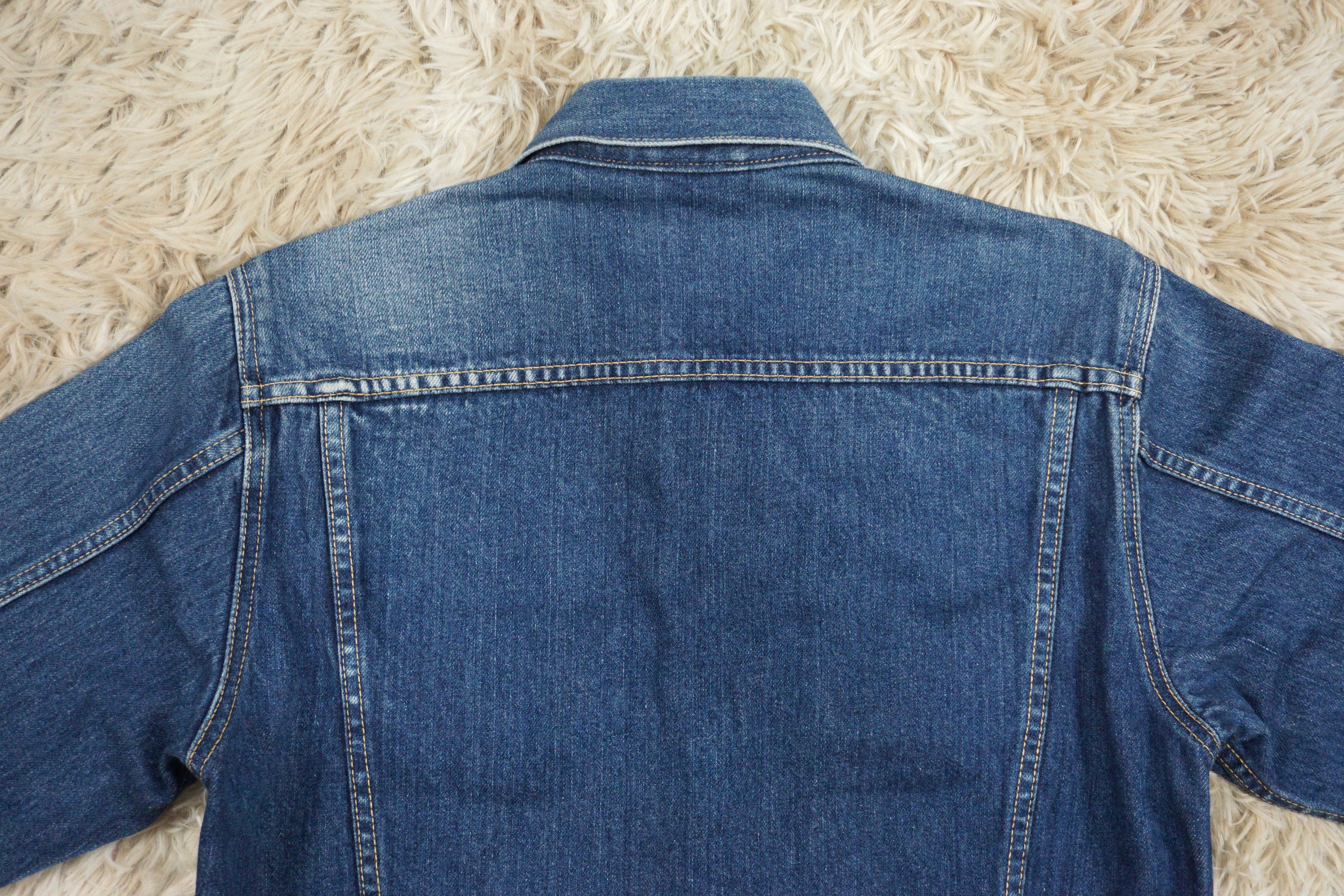 Vintage 90's Bobson Trucker Jacket Size 34 XS Distressed