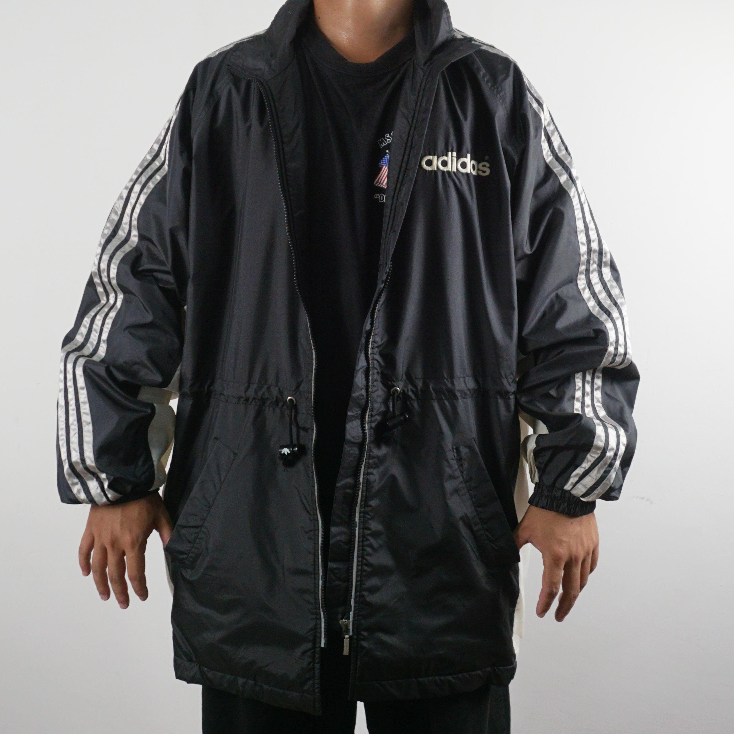 Vintage 90's Adidas by Descente Zipper Color-block Jacket 3