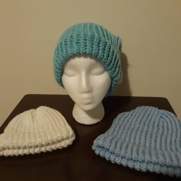 Loom Knit Child Hat Etsy Australia