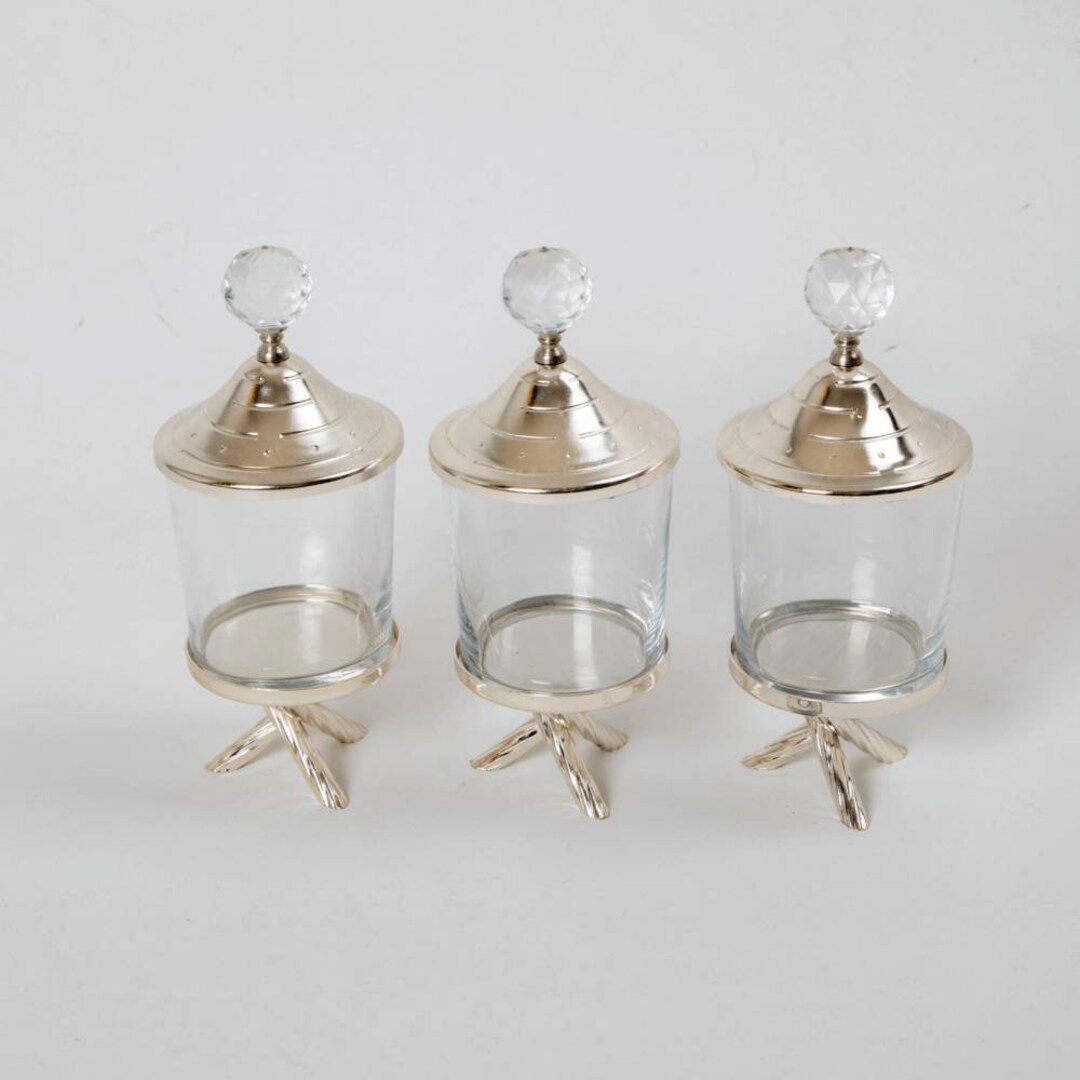 Glass Jars for Spices, Storage Jars, Kitchen Glass Jars, Empty Bottles