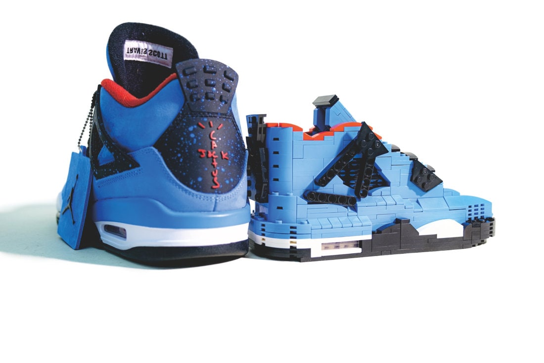 HOW TO: Customize TRAVIS SCOTT CACTUS JACK Jordan 4 DIY Tutorial 