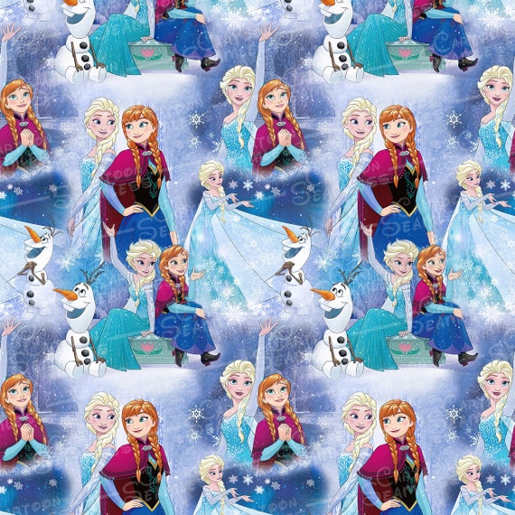 Frozen Seamless Pattern Elsa Seamless Olaf Seamless Anna - Etsy UK