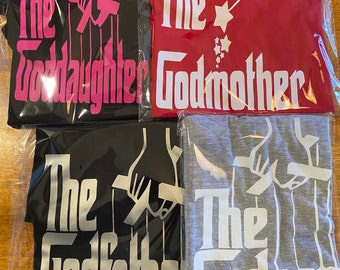 Godfather GodMother Tshirt Series