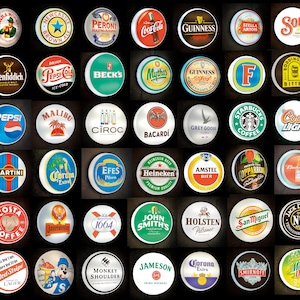 Drink logo&#39;s illuminated pub / bar / restaurant / garage / games room / man cave led wall sign coca cola pepsi starbucks costa birra guiness