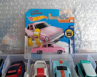 1990年製 ザ・シンプソンズHOTWHEELS 2体セット おまけ付き Hot Wheels 1990 the Simpson's Family Camper Baja Breaker Scene