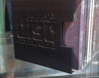 3D Printed 10-CD Storage Case.