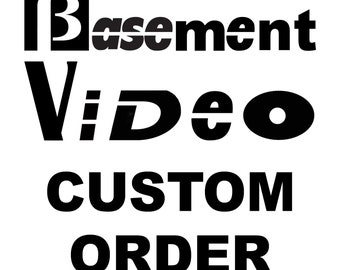 RESERVED!!! Custom Order (Invoice Only) for Michael