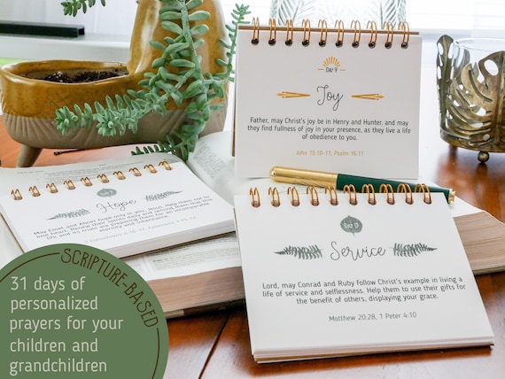 31 Days of Personalized Prayers for Your Children and Grandchildren