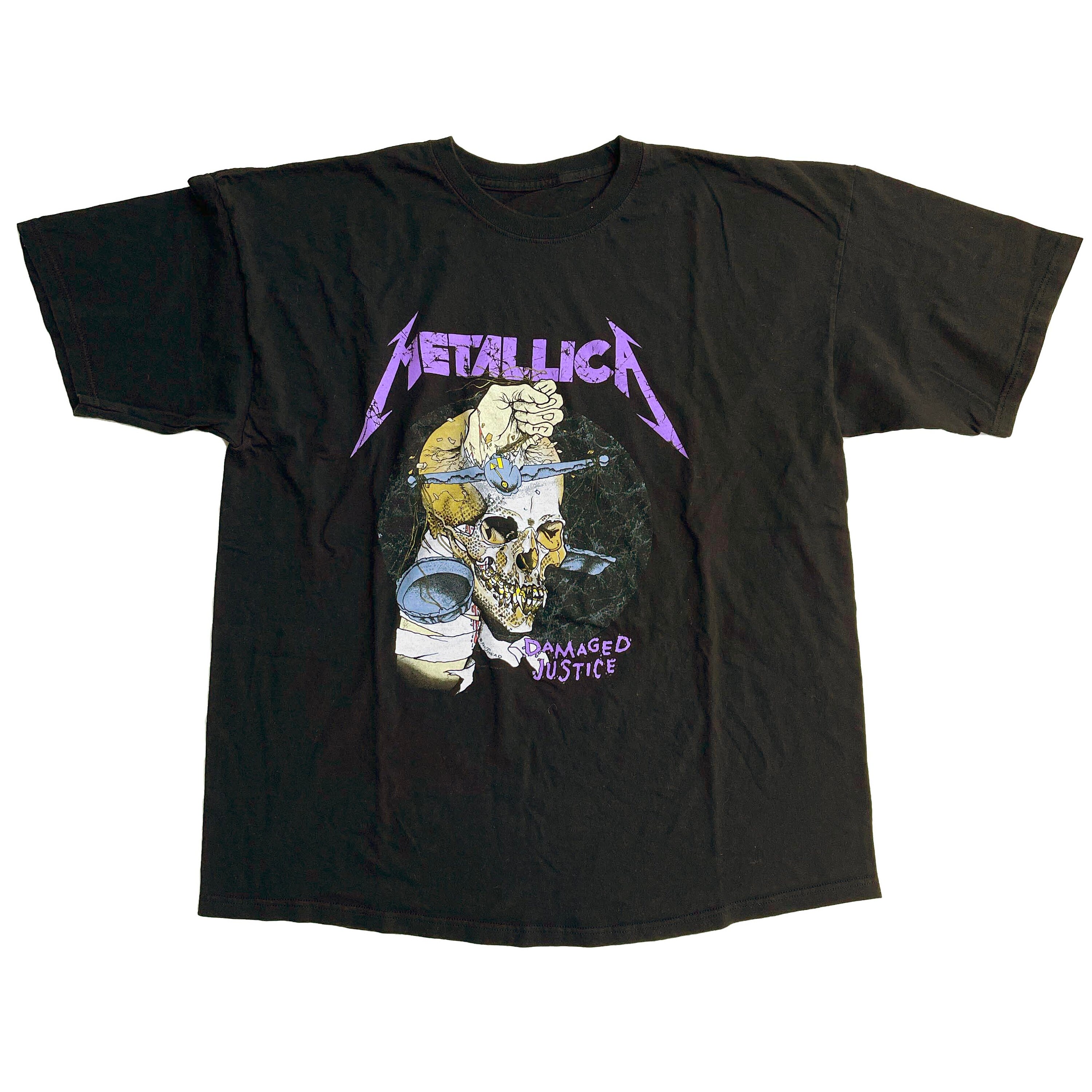 Metallica, Damaged Justice, Pushead Heavy Metal Band T Shirt XL - Etsy