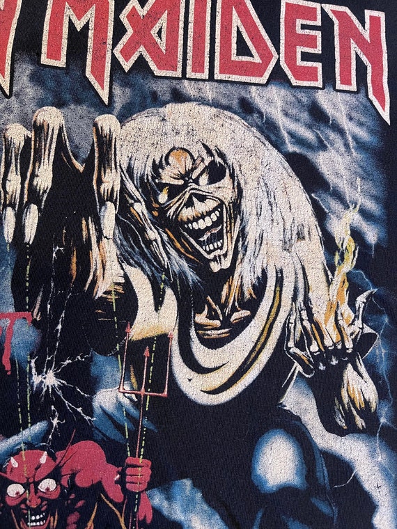 Iron Maiden VINTAGE Number of the BeastT-Shirt Si… - image 3