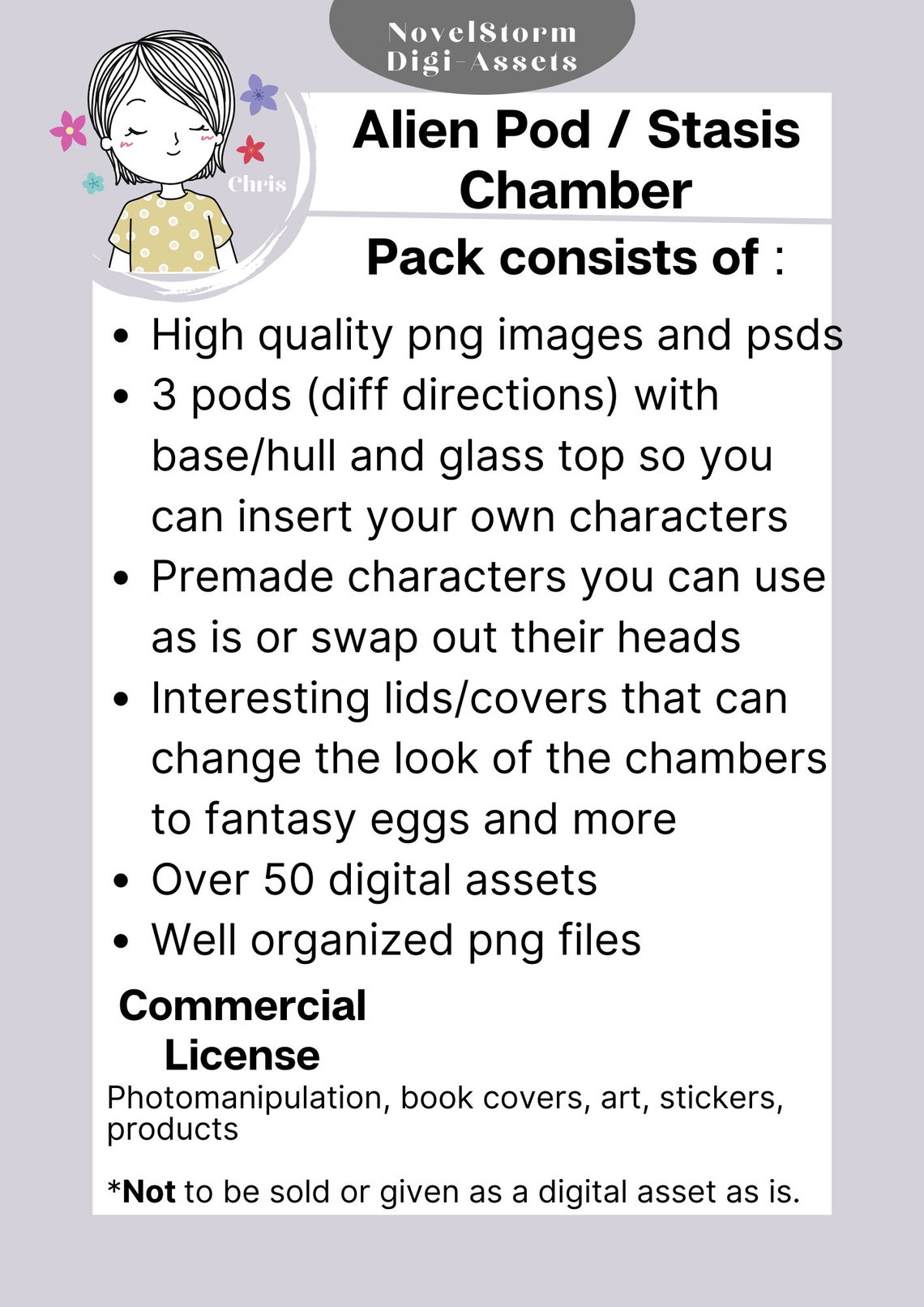 PNG Overlays and Clip Art for Photomanipulation of Alien Pods or Stasis ...