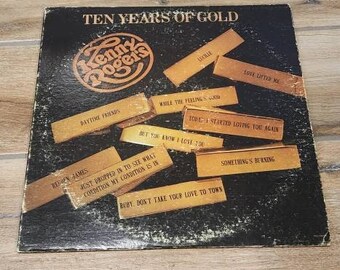 1977 Kenny Rogers/ Ten Years Of Gold/ United Artists Music and Records Group UA-LA835-H