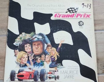 Gran Prix Original Soundtrack Stereo Vinyl Lp 1966 MGM Records S1E