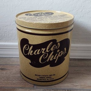 Charles chips tin - Etsy 日本