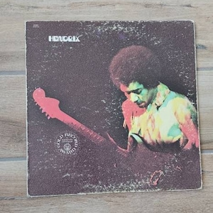 1970&#39;s Band of Gypsys and The Jimi Hendrix Experience  Hendrix Capitol Vinyl Records STAO-472 and RS 6261