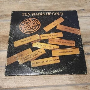 1977 Kenny Rogers/ Ten Years Of Gold/ United Artists Music and Records Group UA-LA835-H