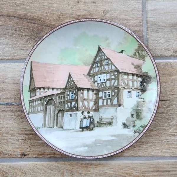 1984 Bauernhaus in Fronhausen - Farmhouse Plate by Karl Bedal