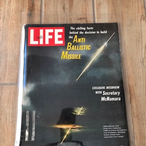 Vintage September 1967 Life Magazine Anti Ballistic Missile