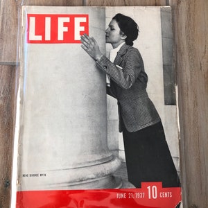 1937 Life Magazine - Etsy