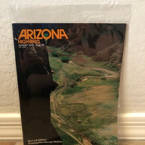 Archiwalny magazyn Arizona Highways z sierpnia 1979 r.