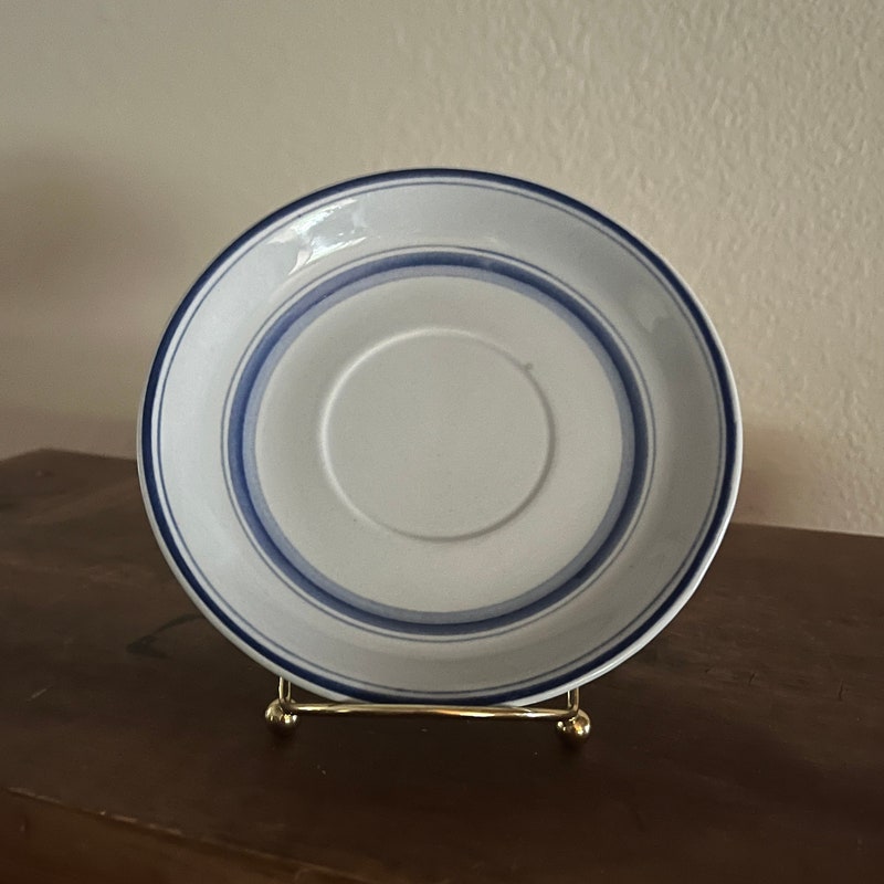 Lot 5 Tasses Arabia Finland – Motif Fleurs Bleues, Design Scandinave, Vintage