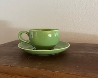 California Modern Santa Anita Ware Cup and Saucer