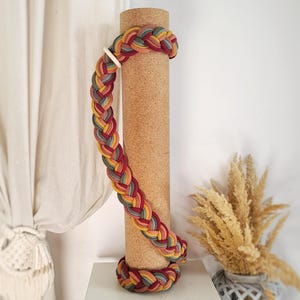 Yoga mat strap  -  comfortable to wear- blanket carrier - gift for yogis