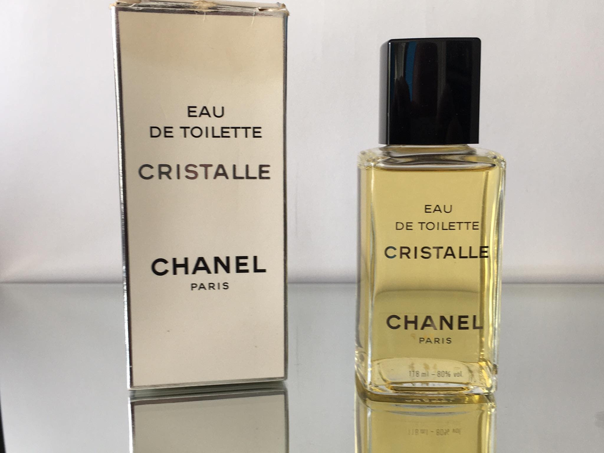 Chanel Cristalle Eau De Toilette 4OZ 118ml Edt Splash Vintage