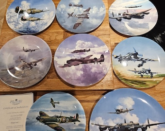 Coalport "Reach for the Sky" COMPLETE SET of 10+1 by Michael Turner