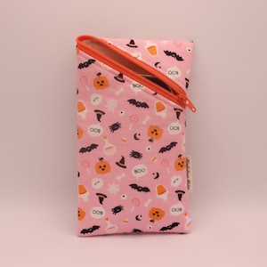 Handmade Glasses Case - Sunglasses/Eyeglasses Sleeve - Soft Fabric Pouch - Cute Halloween