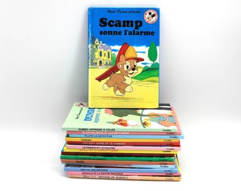 Lot of 15 Mickey Club Books from Disney Children&#39;s Books French 90s, 2000s #2