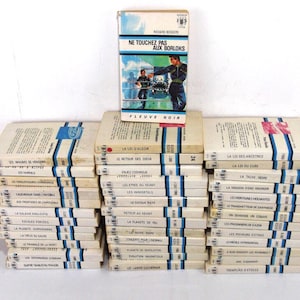 Lot of 39 Books - Anticipation Fiction Fleuve Noir 1971 Guieu French