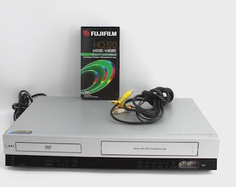 LG LVC-837 Dvd/Vhs COMBO Video Head Cleaned Cassette Player No Remote Tested