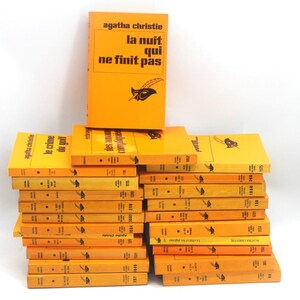 Lot of 23 Agatha Christie books - Le Masque français edition