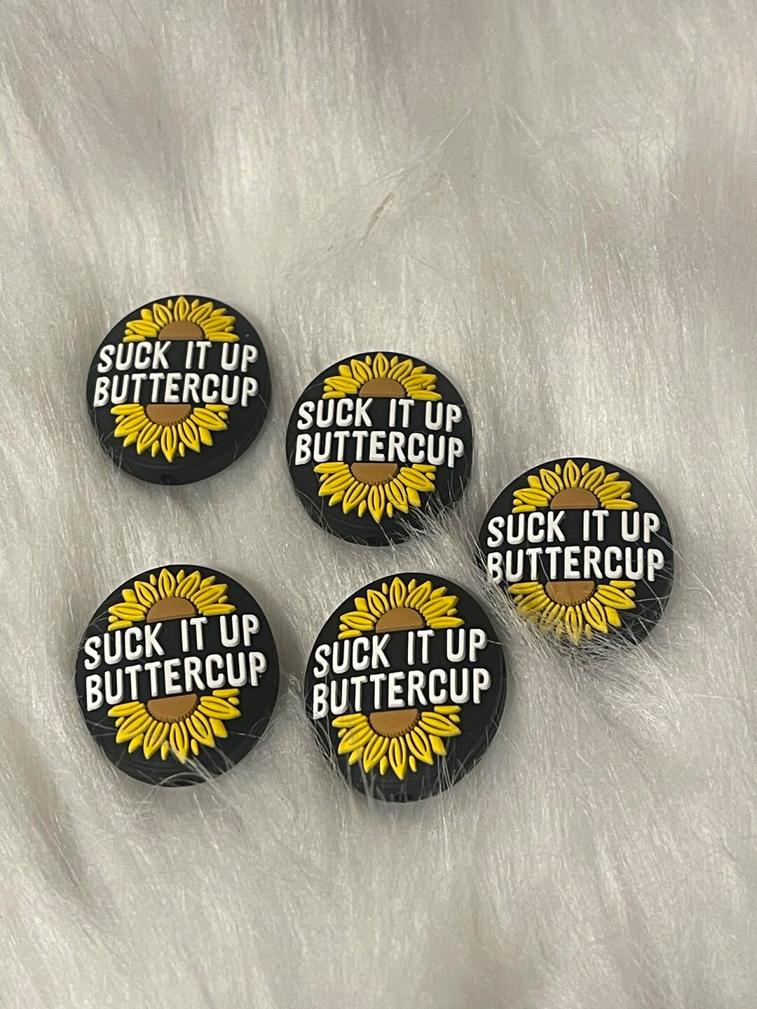 Suck It up Buttercup Silicone Bead for Beaded Pens Etsy
