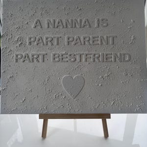 Aangepaste canvaskunst met textuur | Minimalistisch citaat muurdecoratie