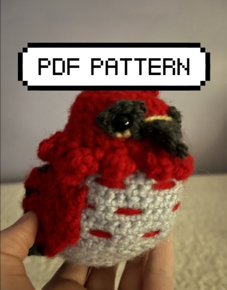 Talonflame Amigurumi Crochet Pattern image 1